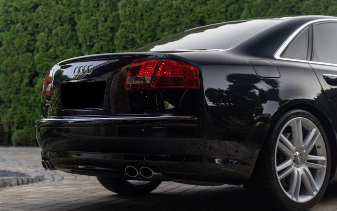 Audi S8 cena 126900 przebieg: 50800, rok produkcji 2007 z Kraków małe 106